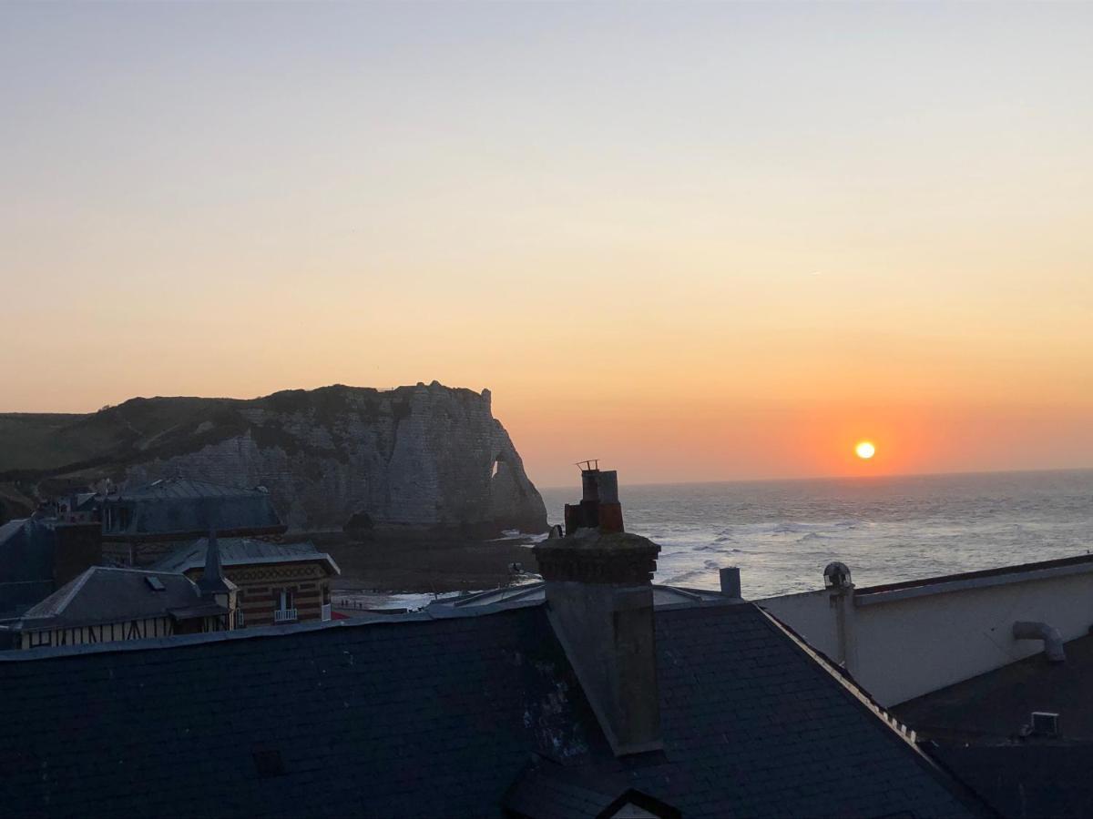 La Residence - Vue Falaise D'Aval Etretat Bagian luar foto