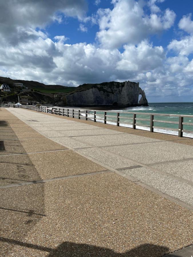 La Residence - Vue Falaise D'Aval Etretat Bagian luar foto