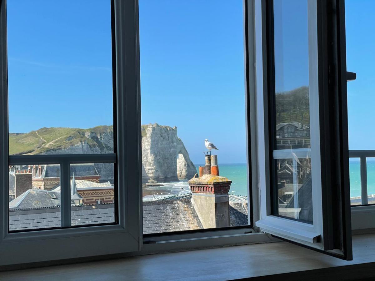 La Residence - Vue Falaise D'Aval Etretat Bagian luar foto